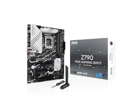ASUS PRIME SERIES
Z790 MAX GAMING WIFI7 MOTHERBOARD
AURA SYNC
HDWL MIEIE