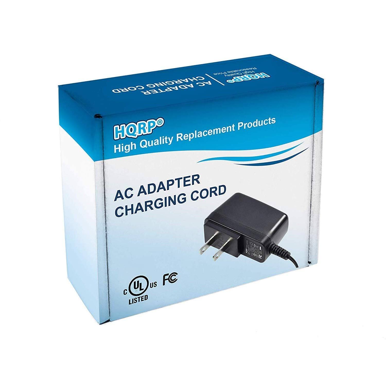 HQRP  
High Quality Replacement Products  
AC ADAPTER CHARGING CORD  
UL US FC LISTED