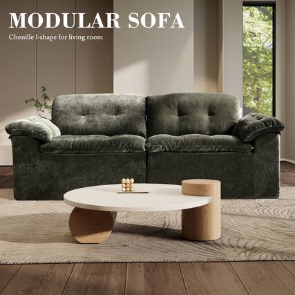 MODULAR SOFA
Chenille L-shape for living room