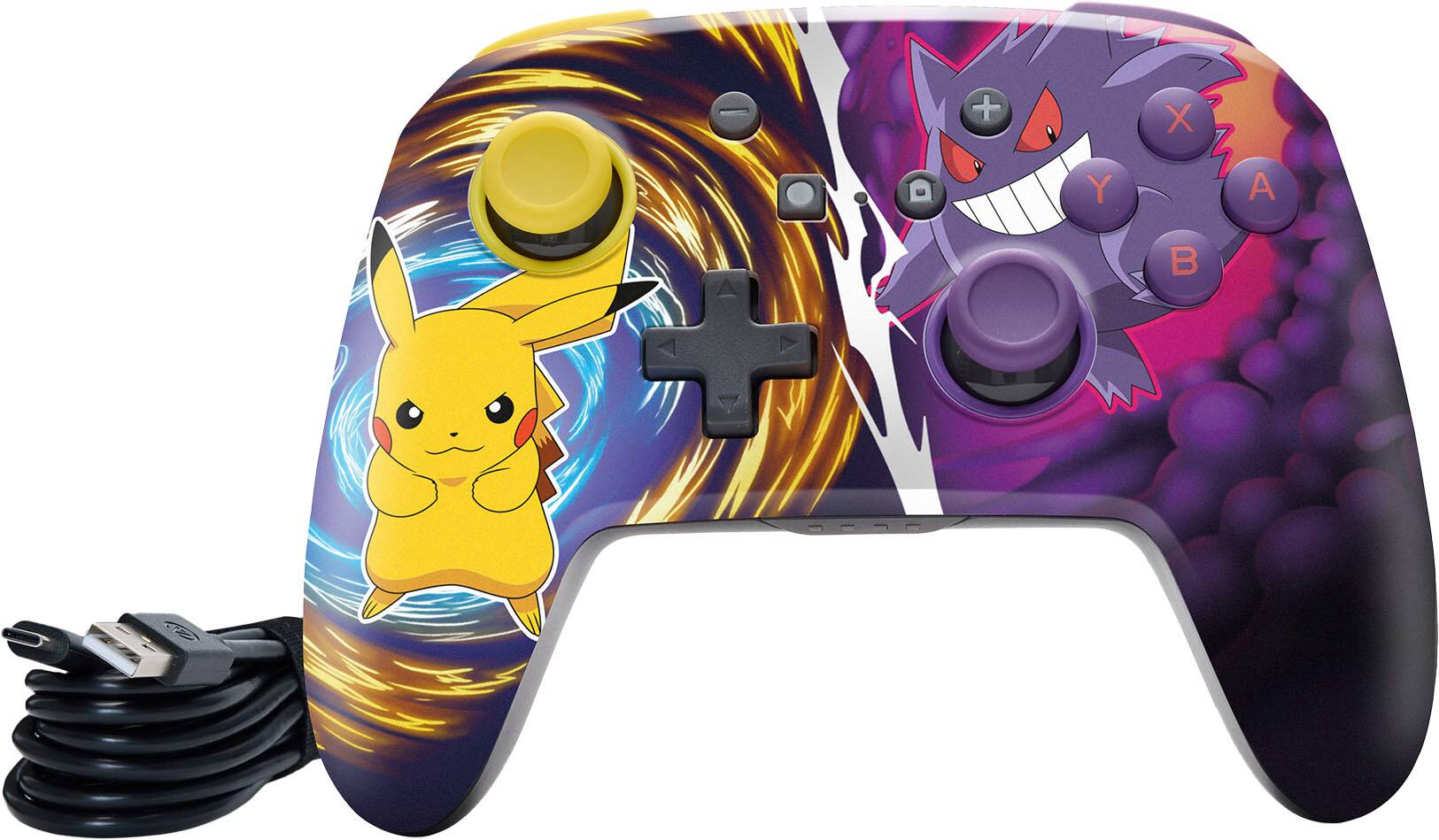 Alt View 21. PowerA - Enhanced Wireless Controller for Nintendo Switch, Nintendo Switch 2 - Pikachu vs. Gengar.