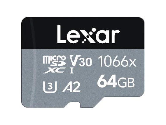 Lexar microSD V30 1066x XC I 64GB A2