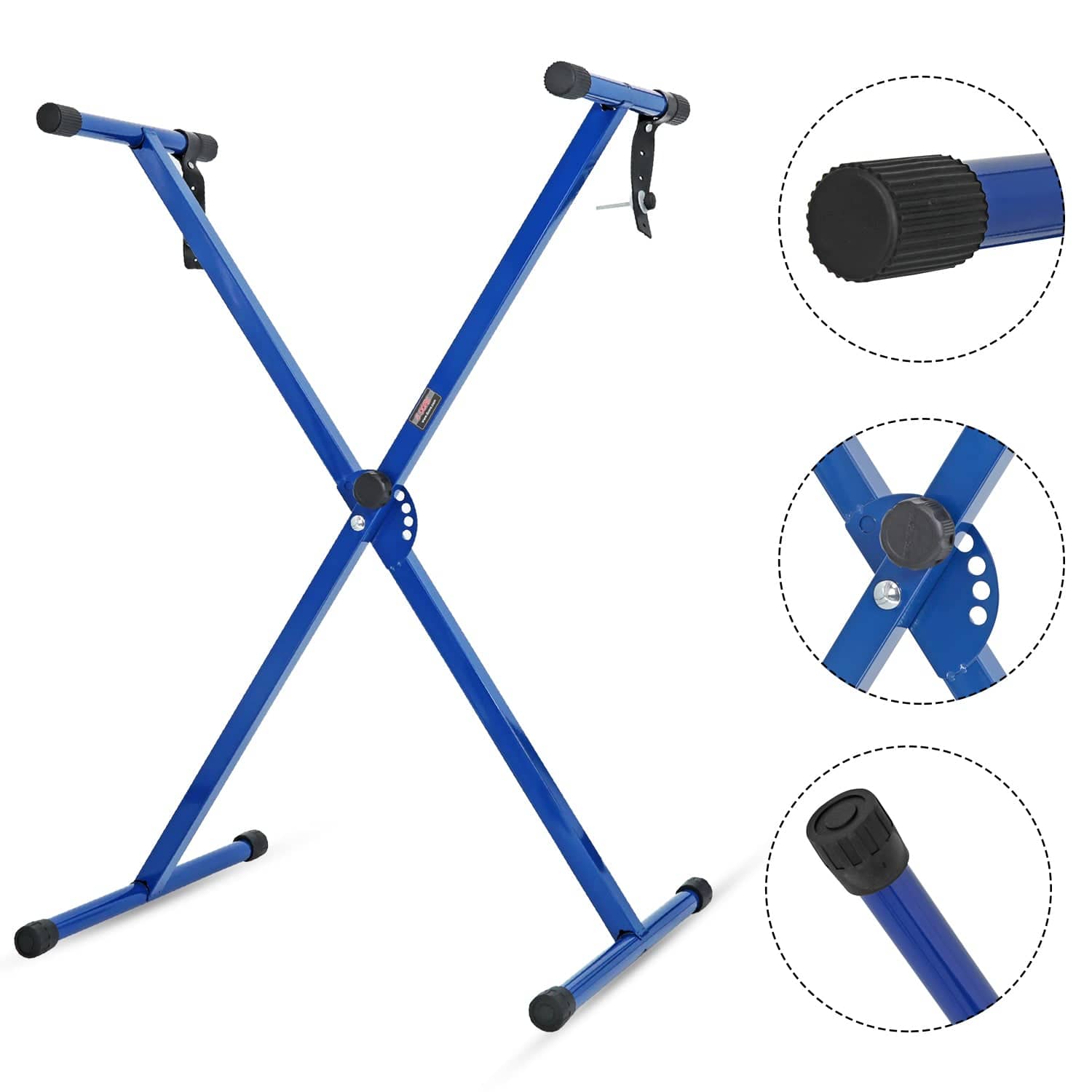 5 CORE - Keyboard Stand X Shape Height Adjustable Foldable Portable Key Board DJ Controller Stands - Blue price history on PriceWatchPro