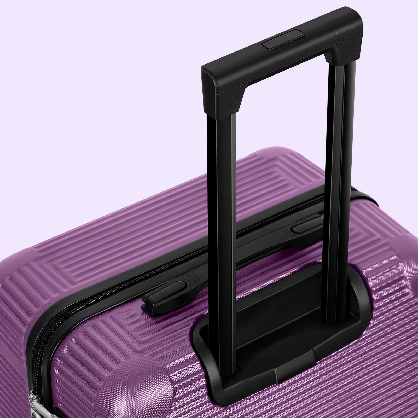 Alt View 3. Oumilen - Mystery Box-20 & 24 in Carry On Luggage Fashion Suitcase with Spinner Wheels - Multicolor.