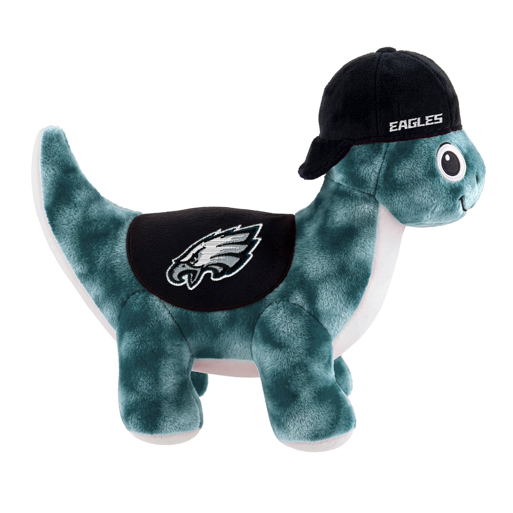 Alt View 1. Sporticulture - Philadelphia Eagles Huddle Plush Fanasaur - Multicolor.