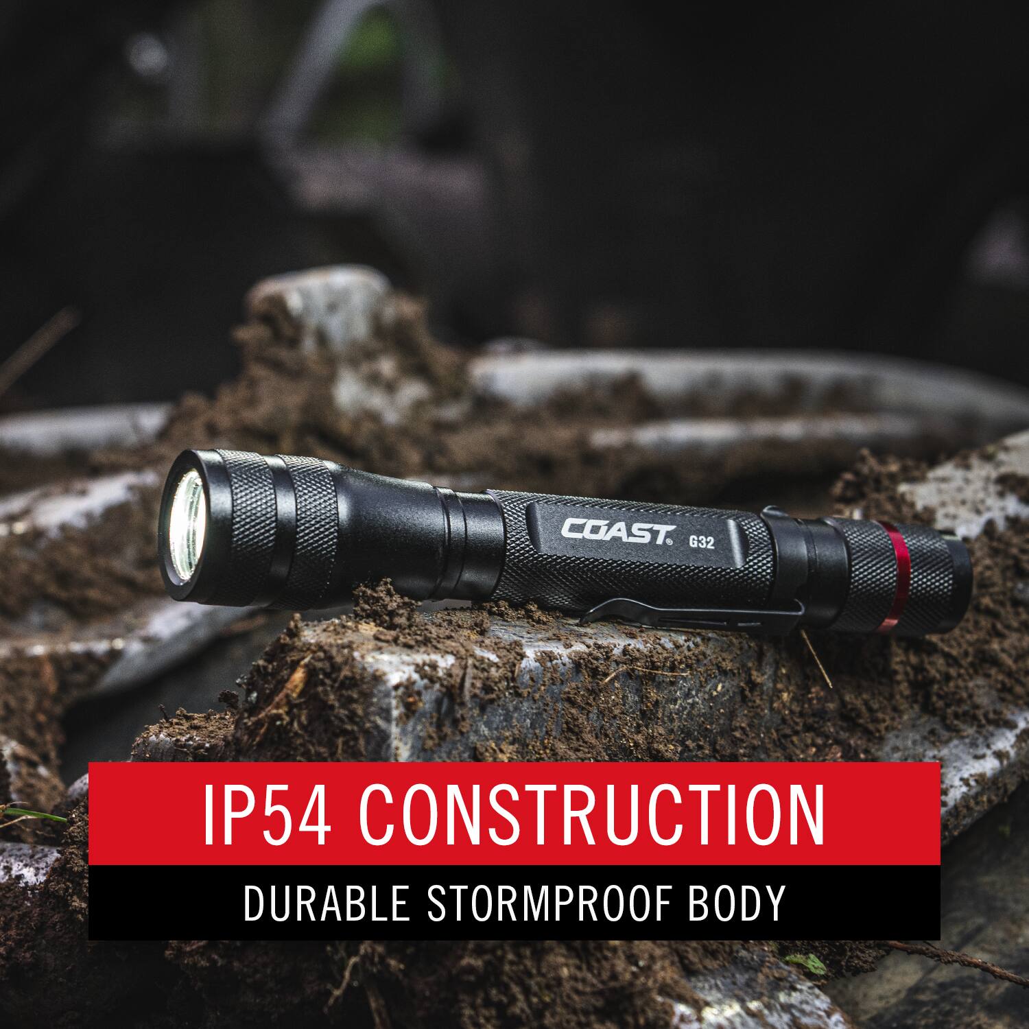 COAST 632 IP54 CONSTRUCTION DURABLE STORMPROOF BODY