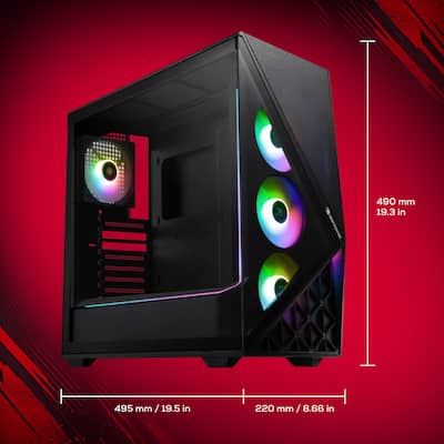 iBUYPOWER Slate Gaming Desktop PC Intel Core Ultra 5 225F 2025 iBUYPOWER Slate Gaming Desktop PC Intel Core Ultra 5 225F 2025