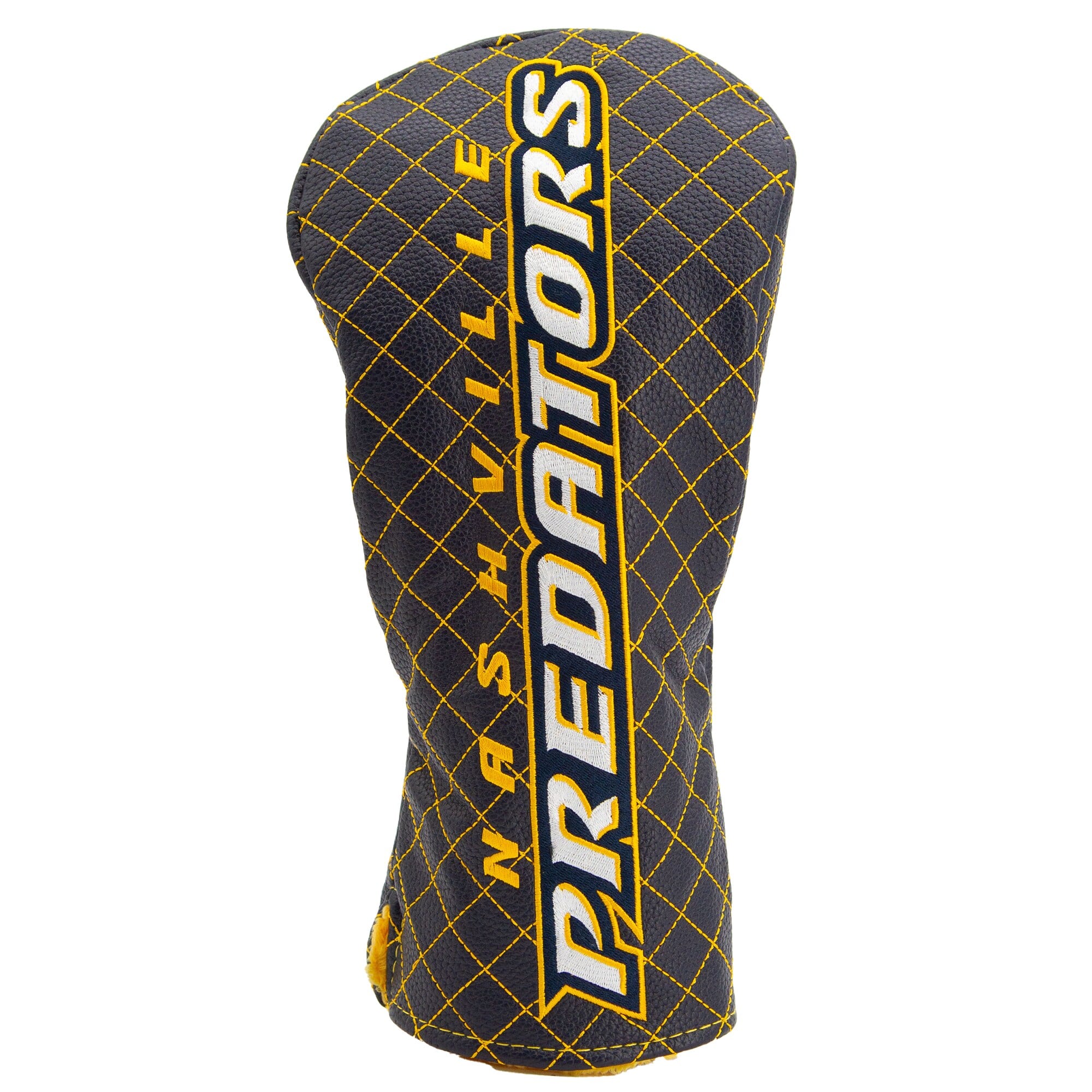 Team Golf - Nashville Predators Quilted Driver Headcover - Multicolor