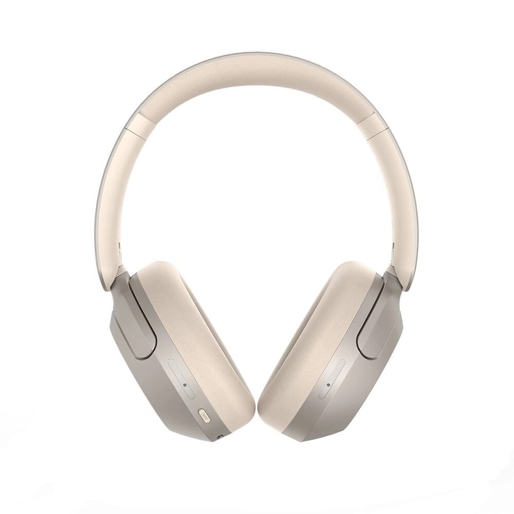 Angle. Cubitt - Cubitt Power Headphones with Hybrid ANC, Bluetooth 5.4, 60H Playtime, Auto-Pause, Low Latency - Champagne.