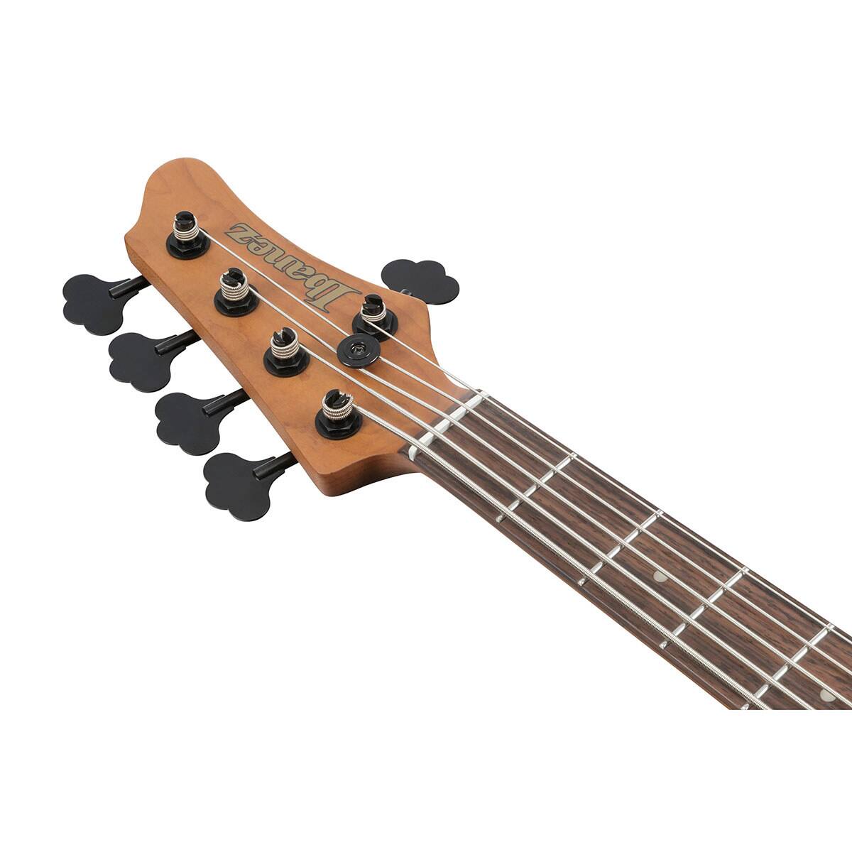 Alt View 7. Ibanez - Ibanez MDM Mode Series MDM1005 5-String Electric Bass Guitar, Pearl White.