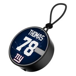 Keyscaper - Andrew Thomas New York Giants Bluetooth IP67 Waterproof Speaker - Black