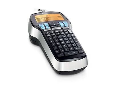 Back. DYMO - LabelManager 420P Desktop Label Maker (1768815) - Black/Gray.