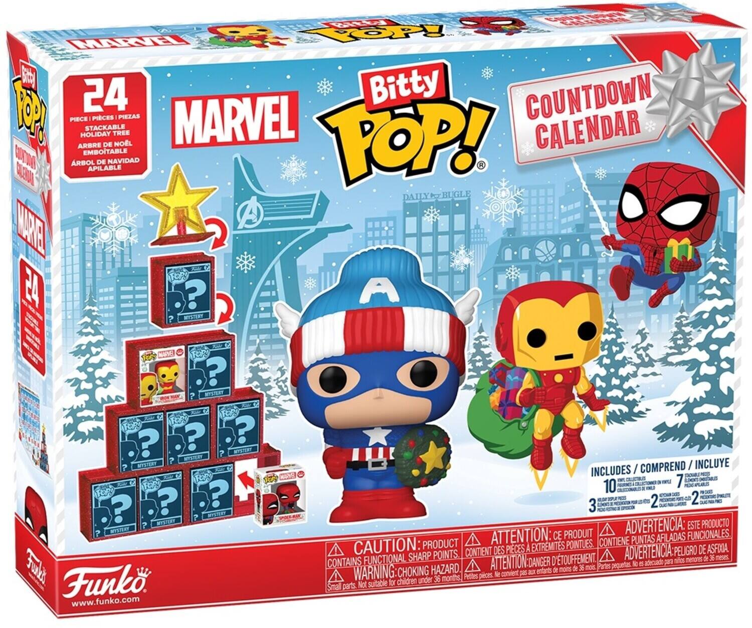 Funko Bitty POP! Countdown Calendar: Marvel Comic, 2025 - COLLECTIBLES