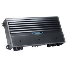 Front. Alpine - Alpine M-A110V 5-Ch Marine Amplifier w/ 1100W Peak, IPX6 Waterproof Chassis - Black/Gray.