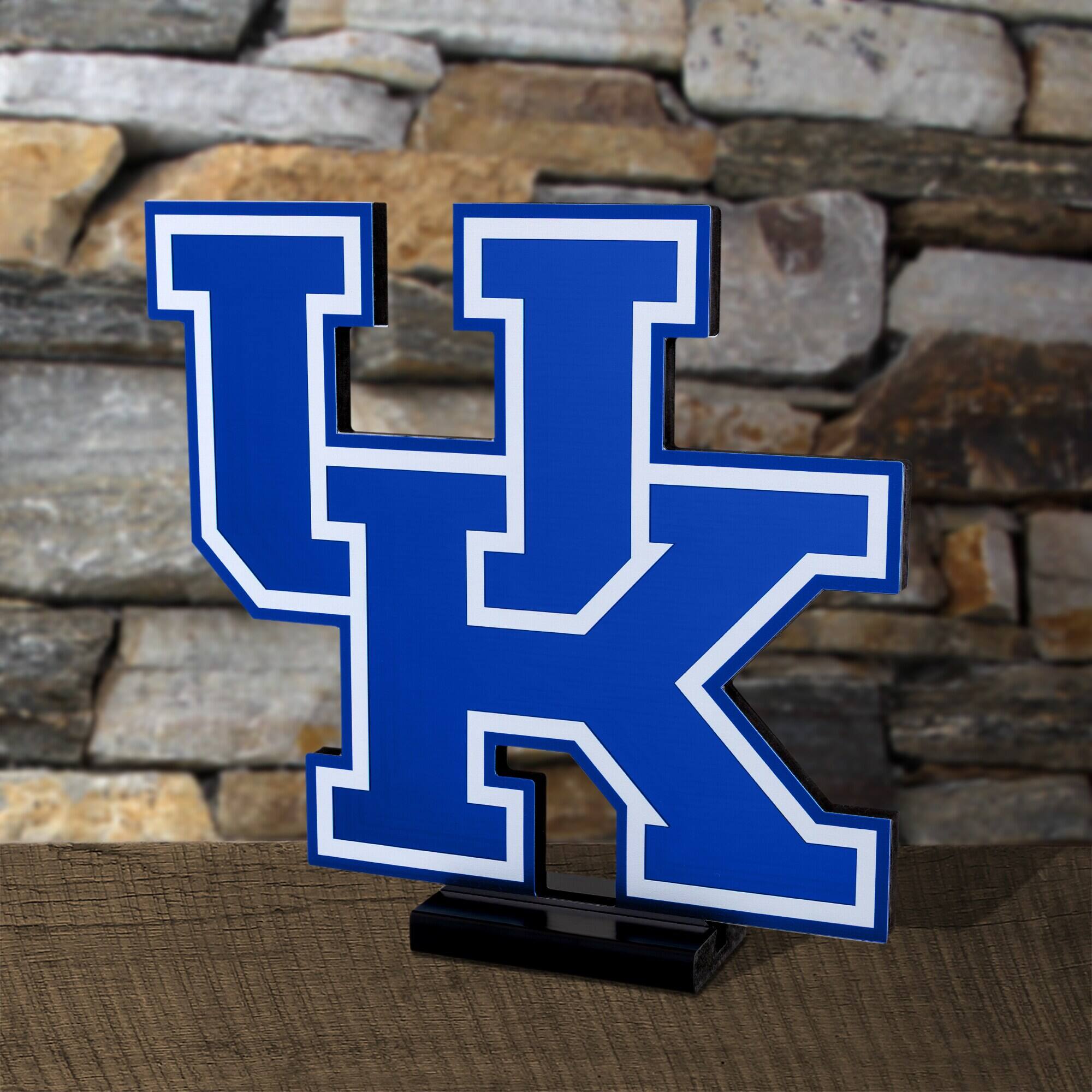 Alt View 3. Sporticulture - Kentucky Wildcats LED Infinity Logo Light - Blue.
