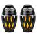 Front. Limitless Innovations - TikiTunes Portable Bluetooth Wireless Speakers (2-Pack) - Black.