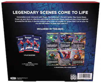spider man mtg scene cards Magic the Gathering Marvel's Spider-Man Dave & Adam's Europe Man%20Scene%20Box mtg spider man scene cards