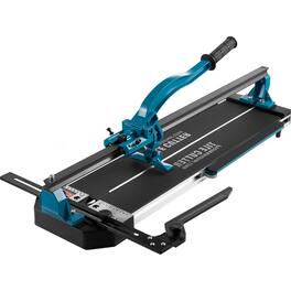 VEVOR - Manual Tile Cutter, 24 inch, Porcelain Ceramic Tile Cutter with Tungsten Carbide Cutting Wheel, Infrared Positioning - Blue