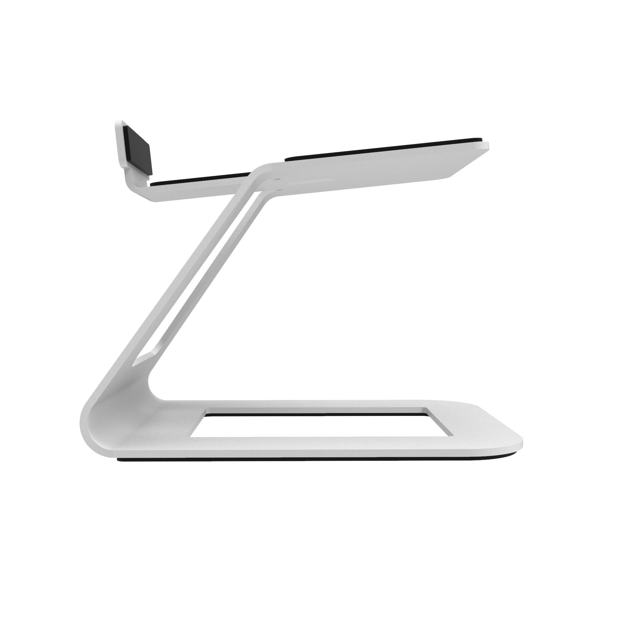 Back. Kanto - Kanto SE6 Elevated Desktop Speaker Stands for Large Speakers - Pair (White) - White.