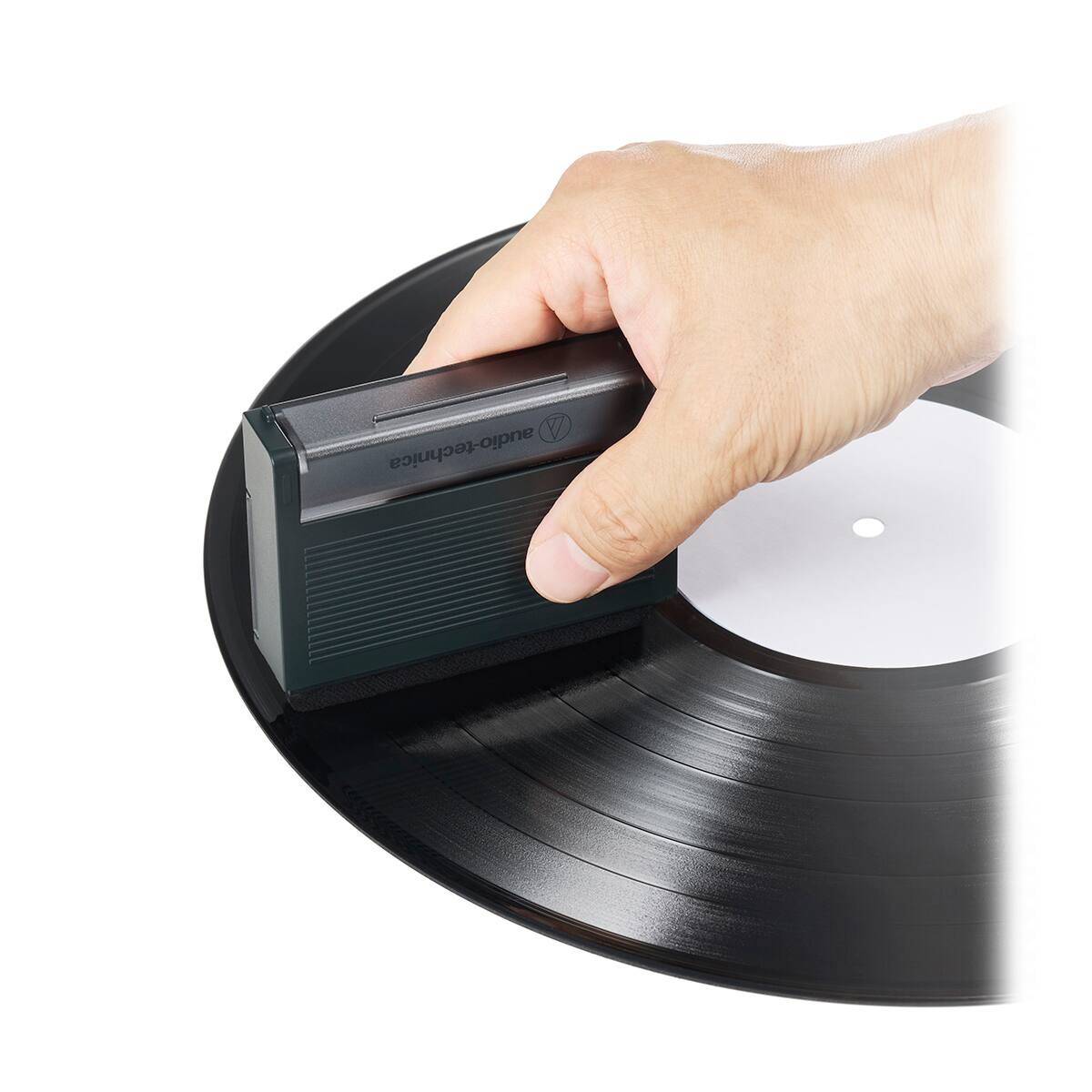 Alt View 2. Audio-Technica - Audio-Technica AT6028 Compact 3-in-1 Record Tool with Record Cover Stand.