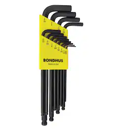 Bondhus - 10936 Set 12 Ball End L-Wrench .050-5/16"