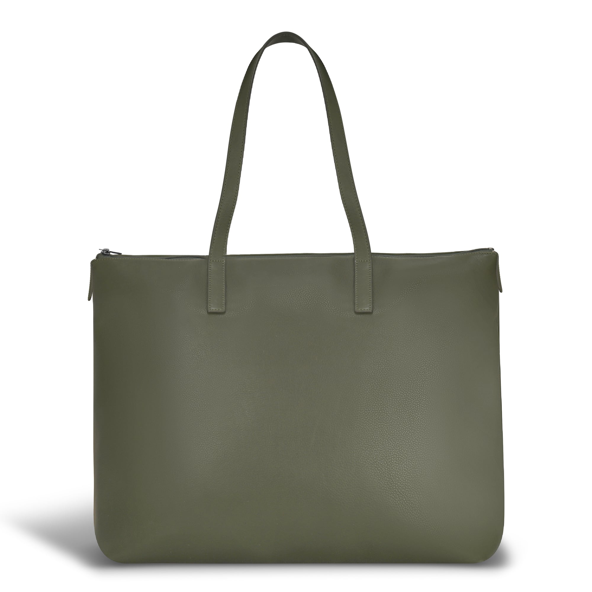 Champs - Onyx Collection Leather Business Tote - Khaki