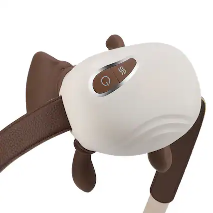 Front. Cluzine - Cordless Shiatsu Neck Massager with Heat & Kneading for Shoulder Back Waist Leg Calf.