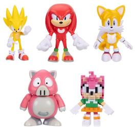 Jakks Pacific - Sonic the Hedgehog - 35th anniversary 4 inch articulated Figures Wave 25 assortment - COLLECTIBLES - Multicolor