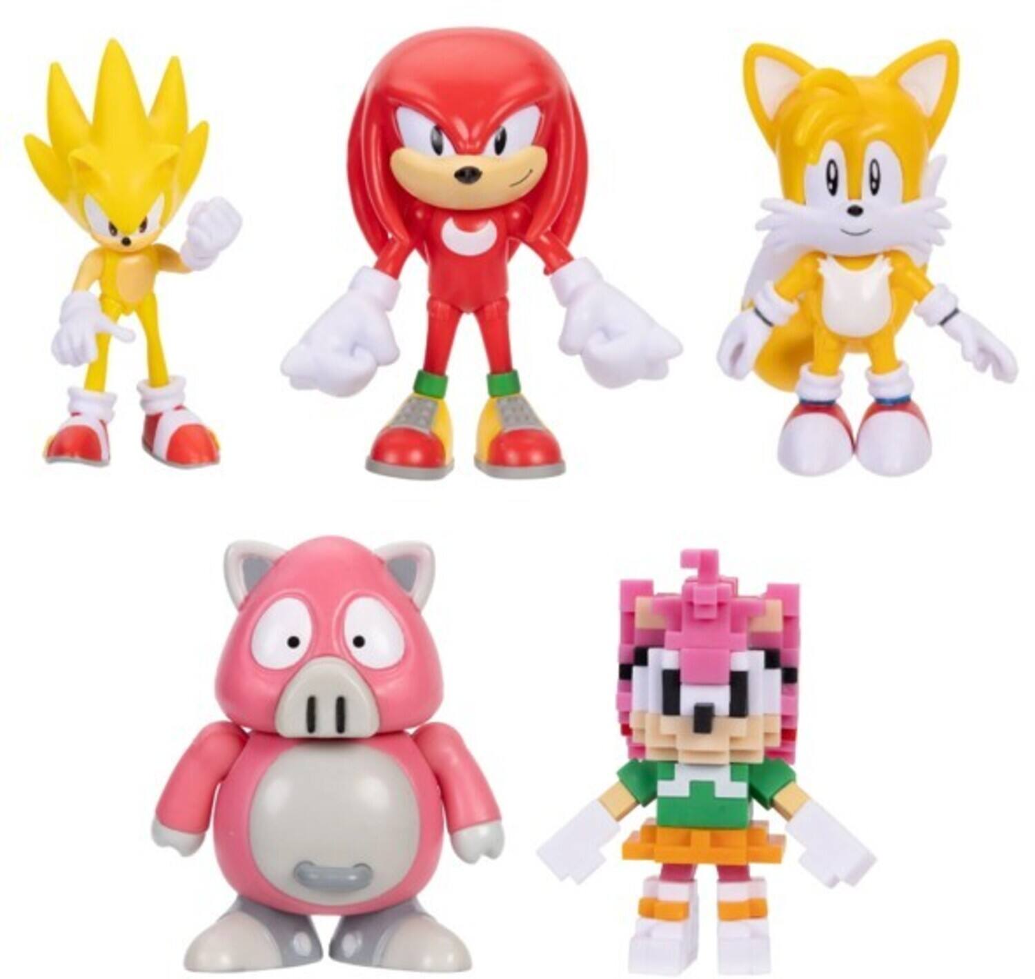 Front. Jakks Pacific - Sonic the Hedgehog - 35th anniversary 4 inch articulated Figures Wave 25 assortment   - COLLECTIBLES - Multicolor.