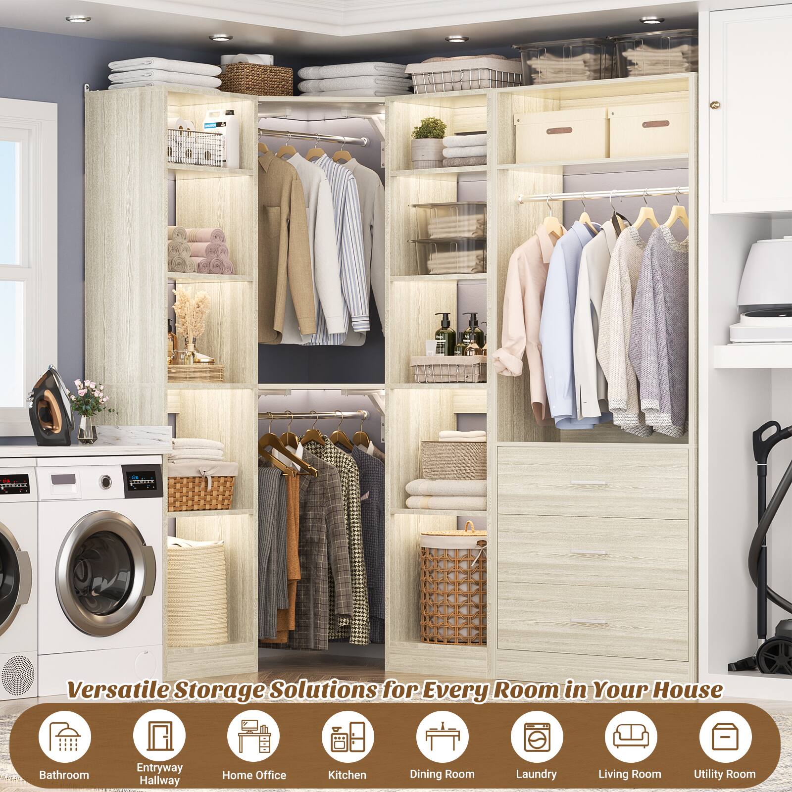 Versatile Storage Solutions for Every Room in Your House

- Bathroom
- Entryway
- Hallway
- Home Office
- Kitchen
- Dining Room
- Laundry
- Living Room
- Utility Room