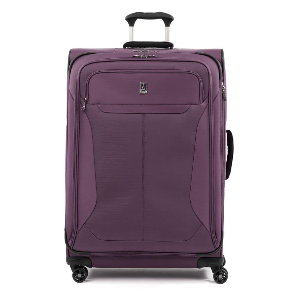 Photos - Luggage Travelpro  Tourlite Softside Expandable  29" Checked Spinner - Deep Purple TP-TP8008S6911 