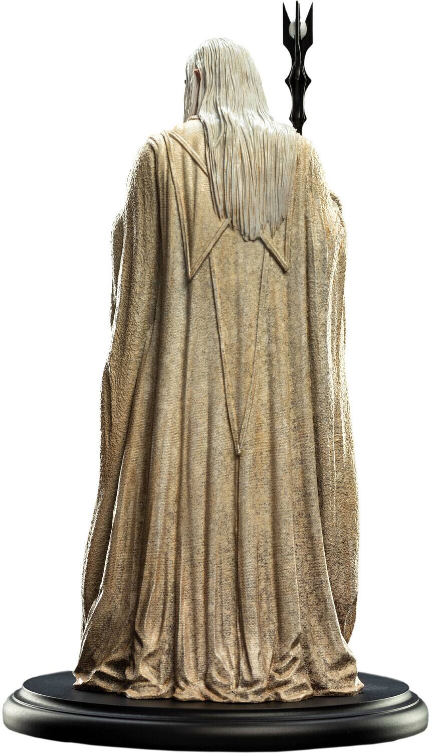 Alt View 4. Weta Workshop - WETA Workshop Polystone - The Lord of The Rings Trilogy - Saruman the White Statue   - COLLECTIBLES - Multicolor.