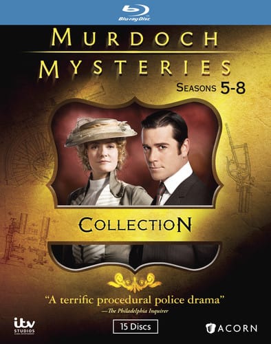 Murdoch Mysteries: Seasons 05-08 Collection  - BLU-RAY