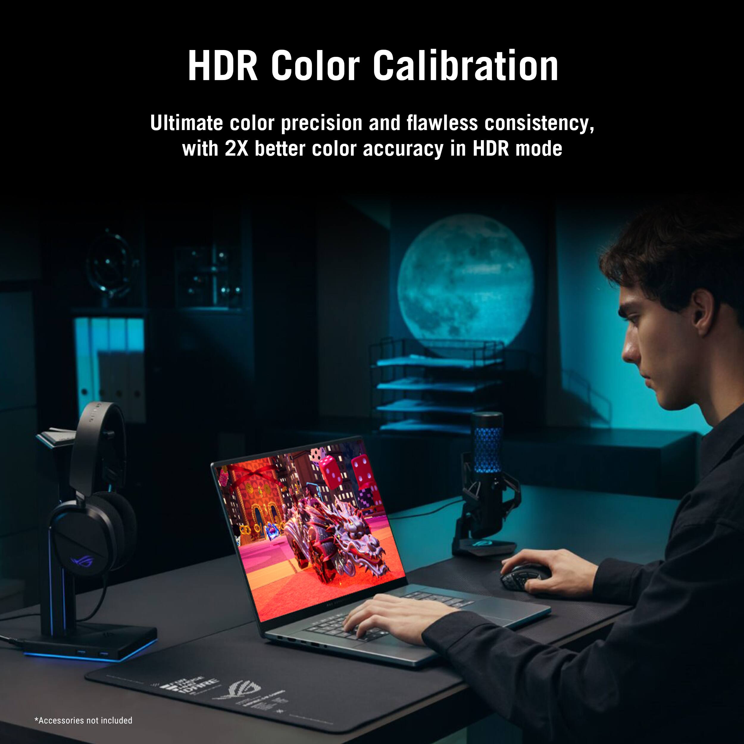 HDR Color Calibration

Ultimate color precision and flawless consistency, with 2X better color accuracy in HDR mode

*Accessories not included