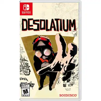 Nintendo Switch
Desolatium
Mature 17+
ESRB
Soedesco - M (Mature 17+)