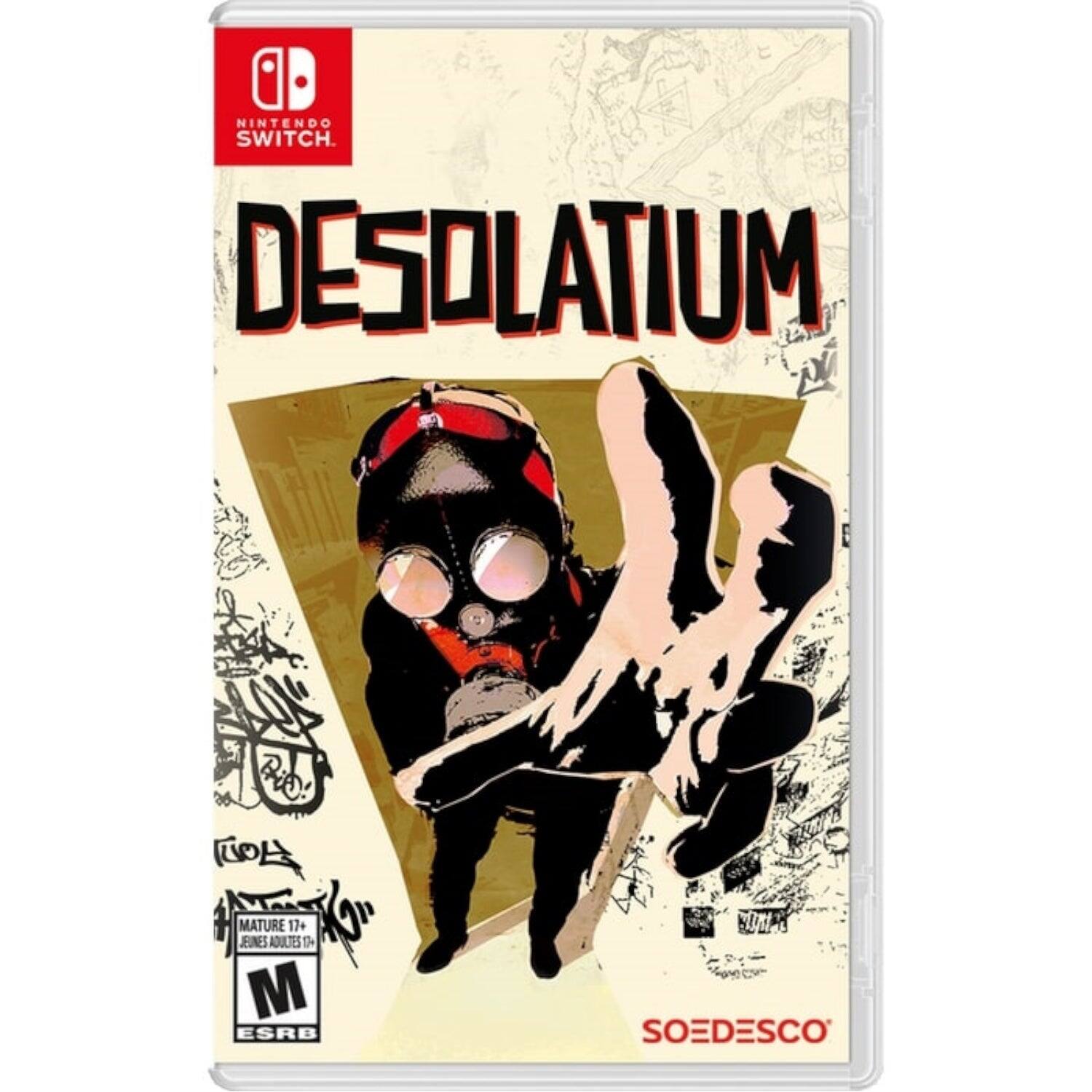 Nintendo Switch  
Desolatium  
Mature 17+  
ESRB  
Soedesco