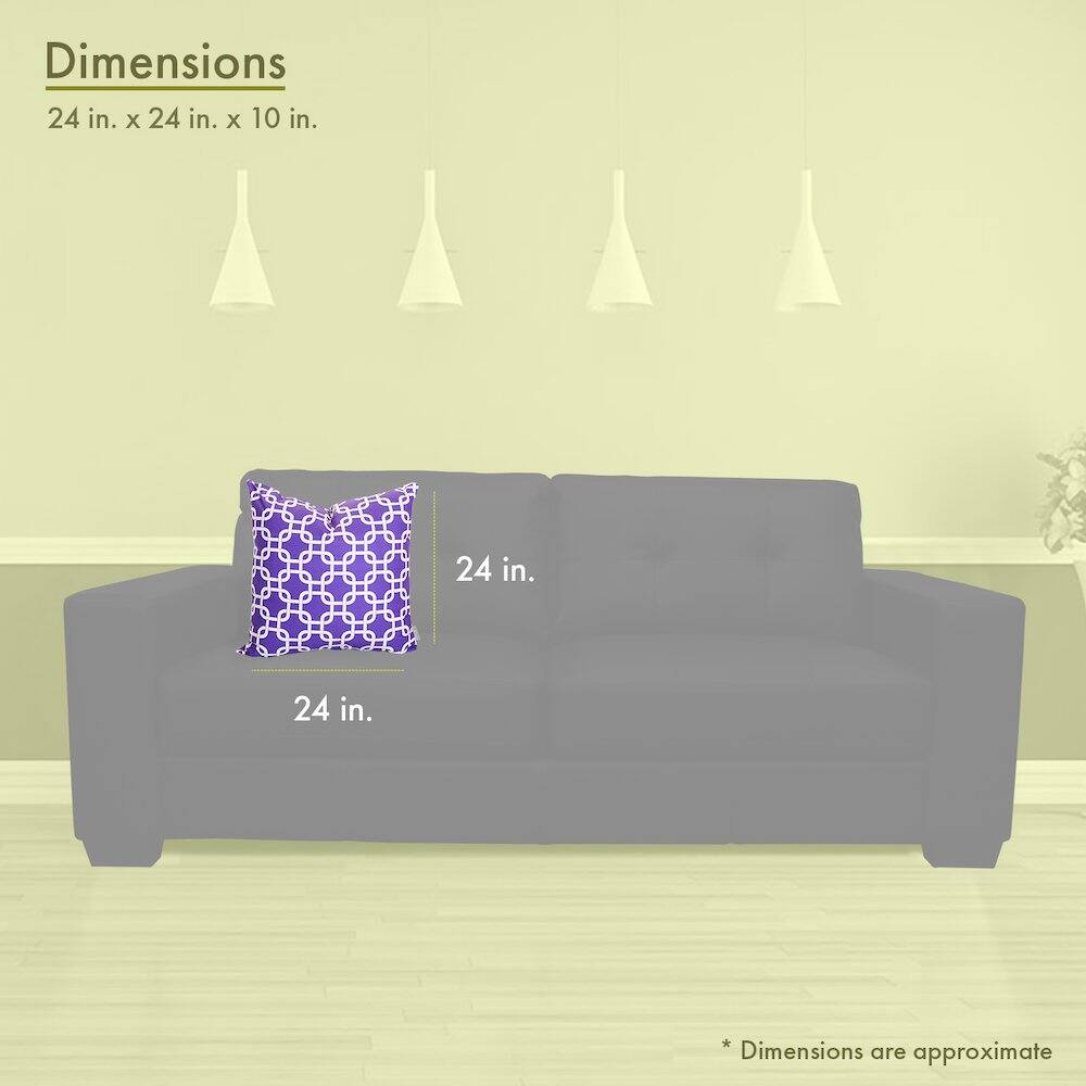 Dimensions  
24 in. x 24 in. x 10 in.  

24 in.  
24 in.  

* Dimensions are approximate
