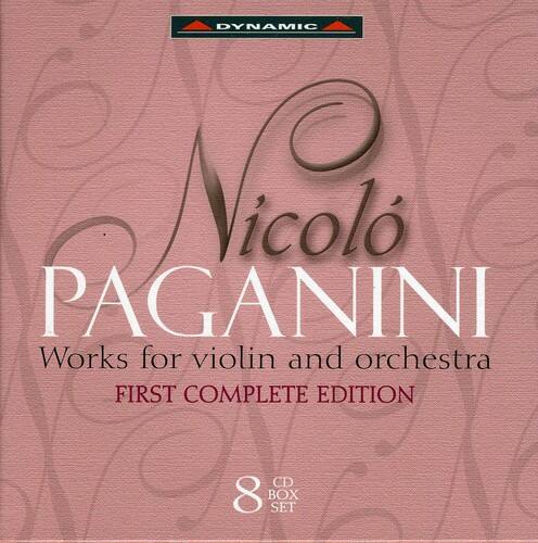 DYNAMIC  
Niccolò PAGANINI  
Works for violin and orchestra  
FIRST COMPLETE EDITION  
CD 8 BOX SET