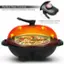 The text on the image reads: "Perfect Heat Control. Lock the moisture and freshness of the food. Variable temperature controller with four settings to adjust."