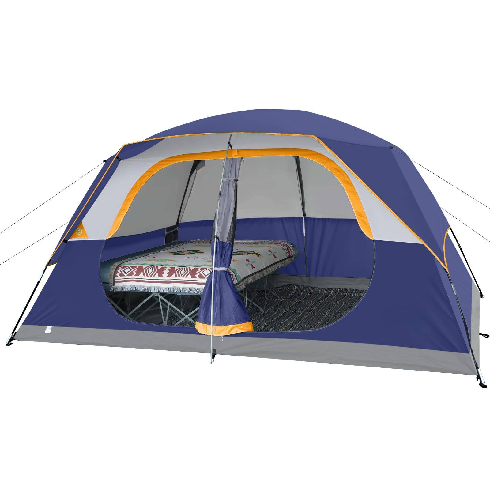 Blue 8 Person Tent