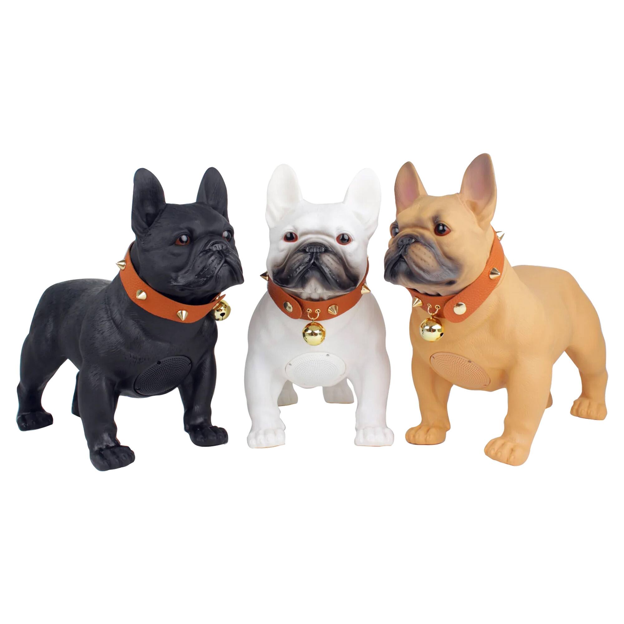 Alt View 5. Max Power - Max Power Bulldog Style Rechargeable Bluetooth Speaker with FM Radio, Black - Black.