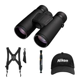 Nikon - Monarch M5 8x42 Binoculars with Hat and Accessory Bundle