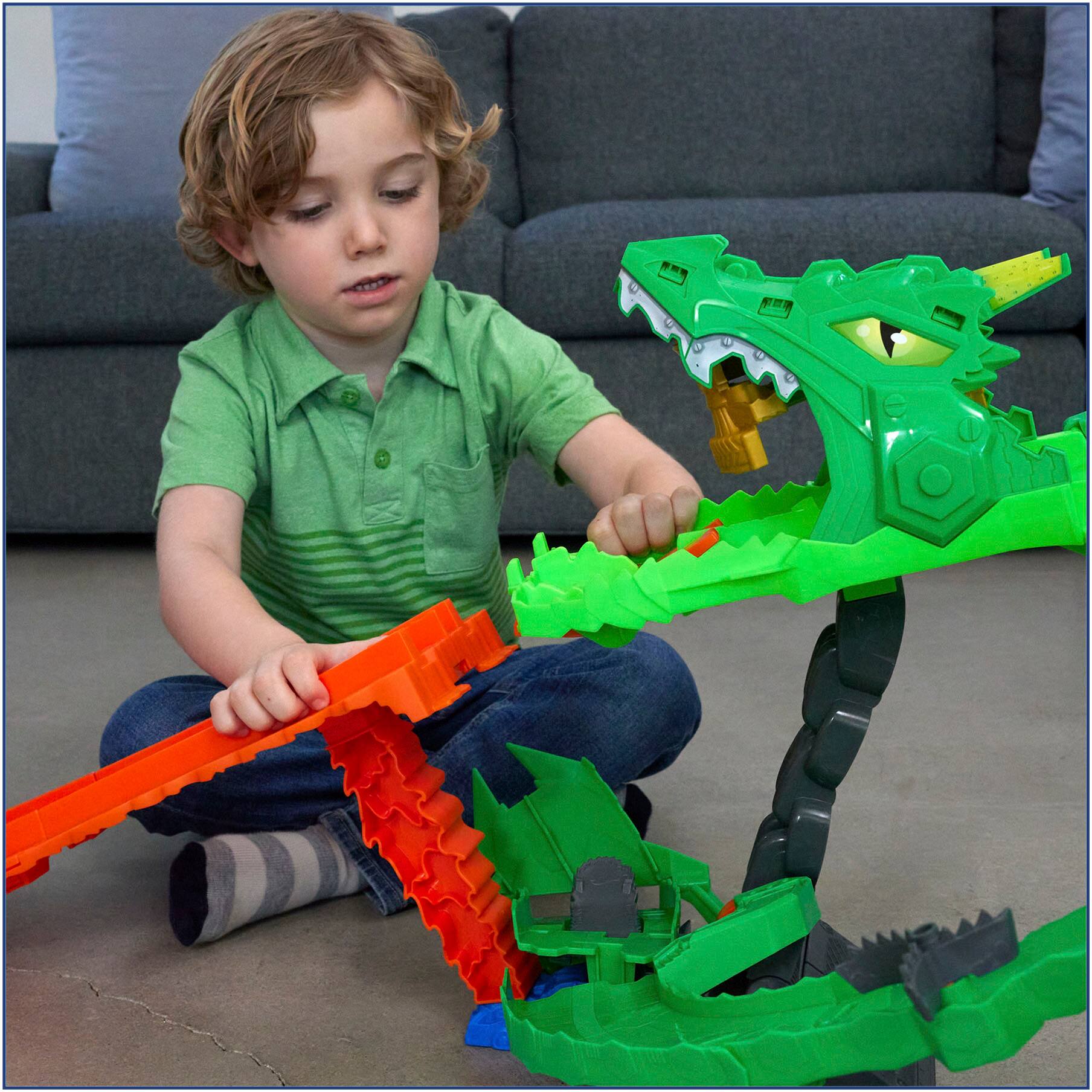 Alt View 4. Hot Wheels - Monster Trucks Dragon Demolition.