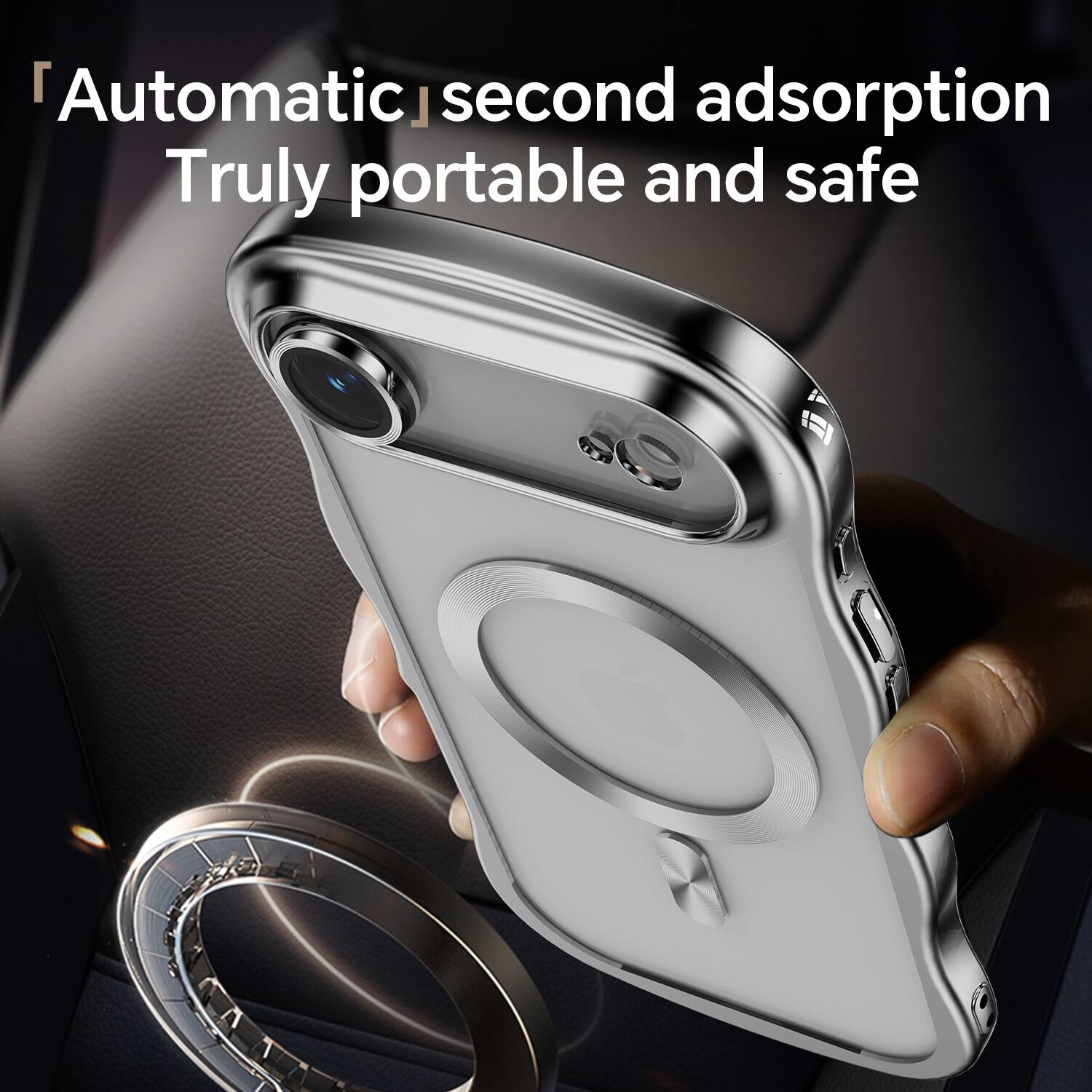 "Automatic" second adsorption  
Truly portable and safe