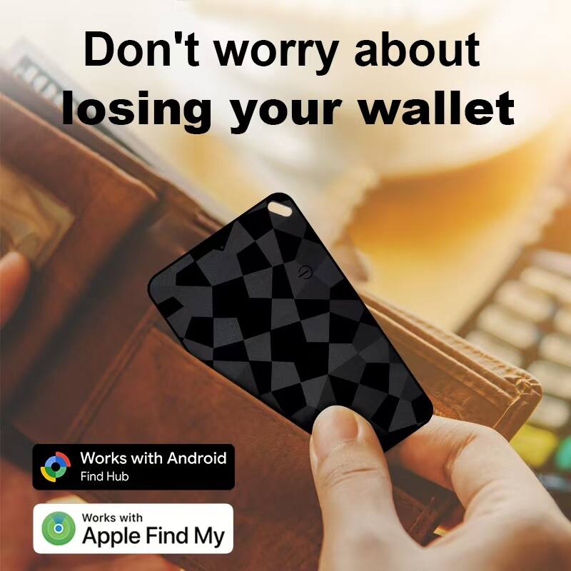 Don't worry about losing your wallet

Works with Android Find Hub

Works with Apple Find My