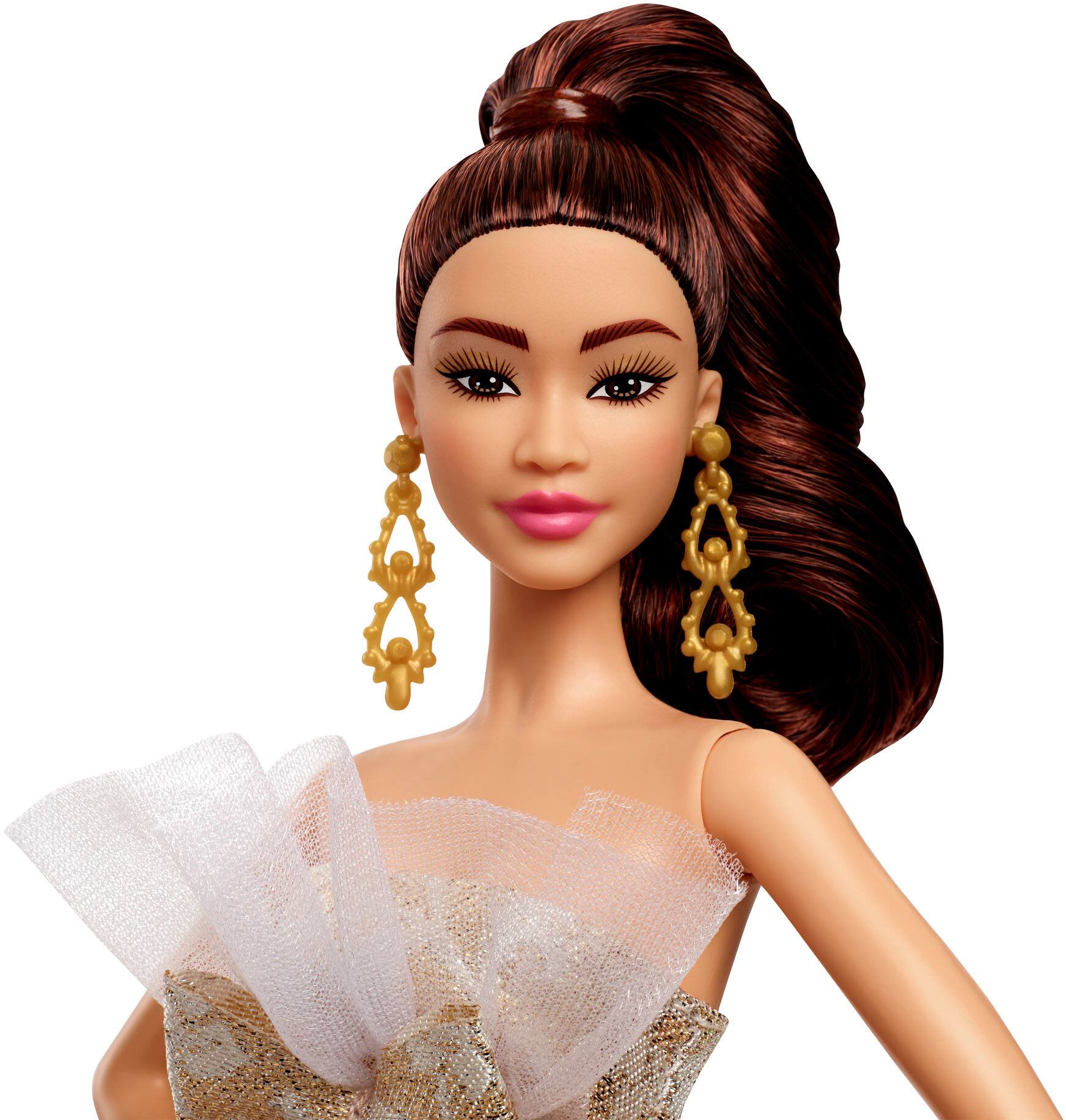 Alt View 1. Barbie - 2025 Holiday Doll.