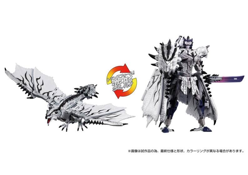 Alt View 6. Transformers - Silver Rathalos Prime Synergenex Series | Monster Hunter | Transformers T-Spark.