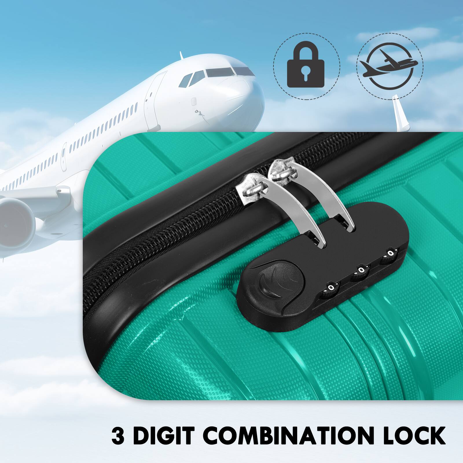 3 DIGIT COMBINATION LOCK