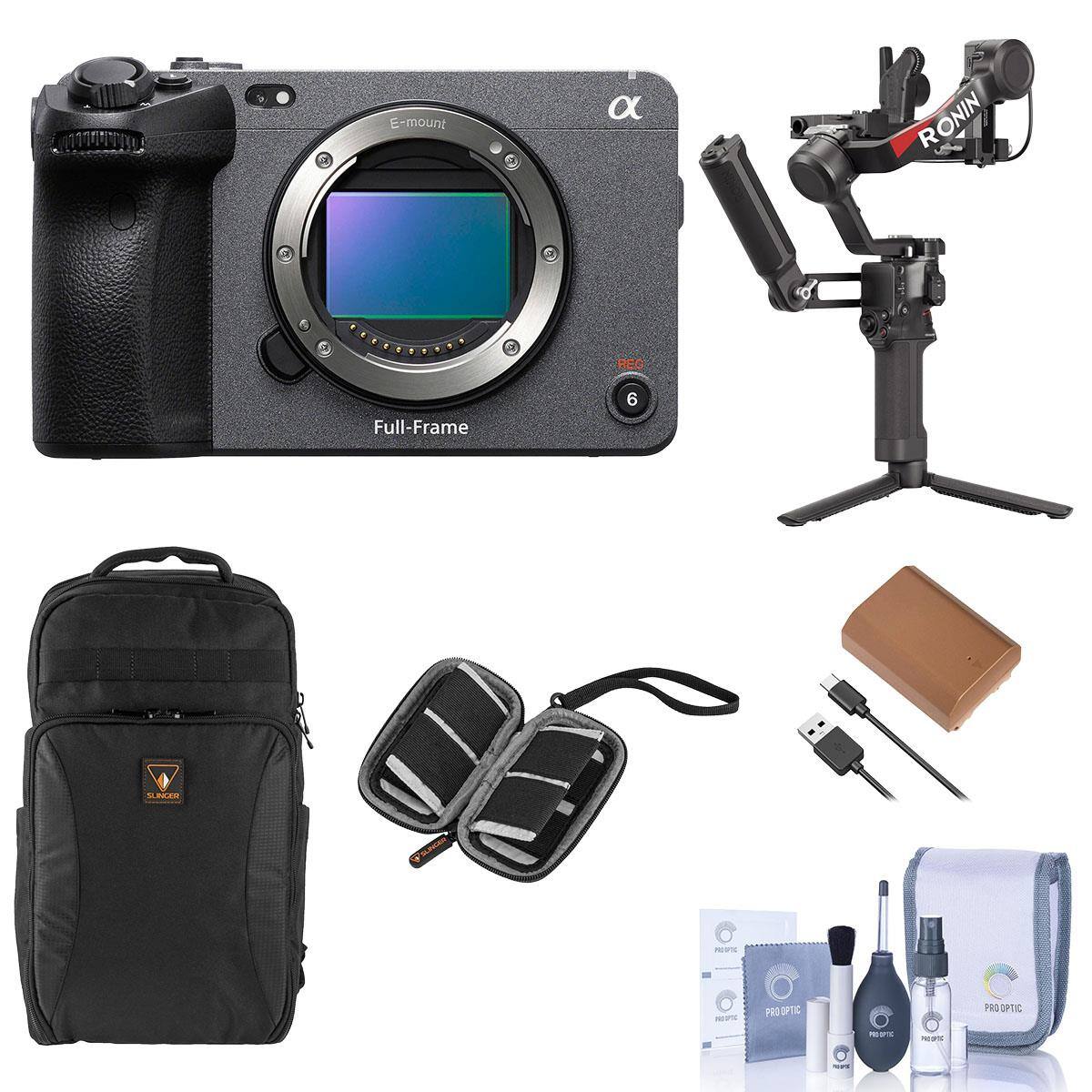 E-mount  
a  
RONIN  
REG  
Full-Frame  
6  
SLINGER  
STAR  
0%  
PRO OPTIC  
PRO OPTIC  
MYX  
happy