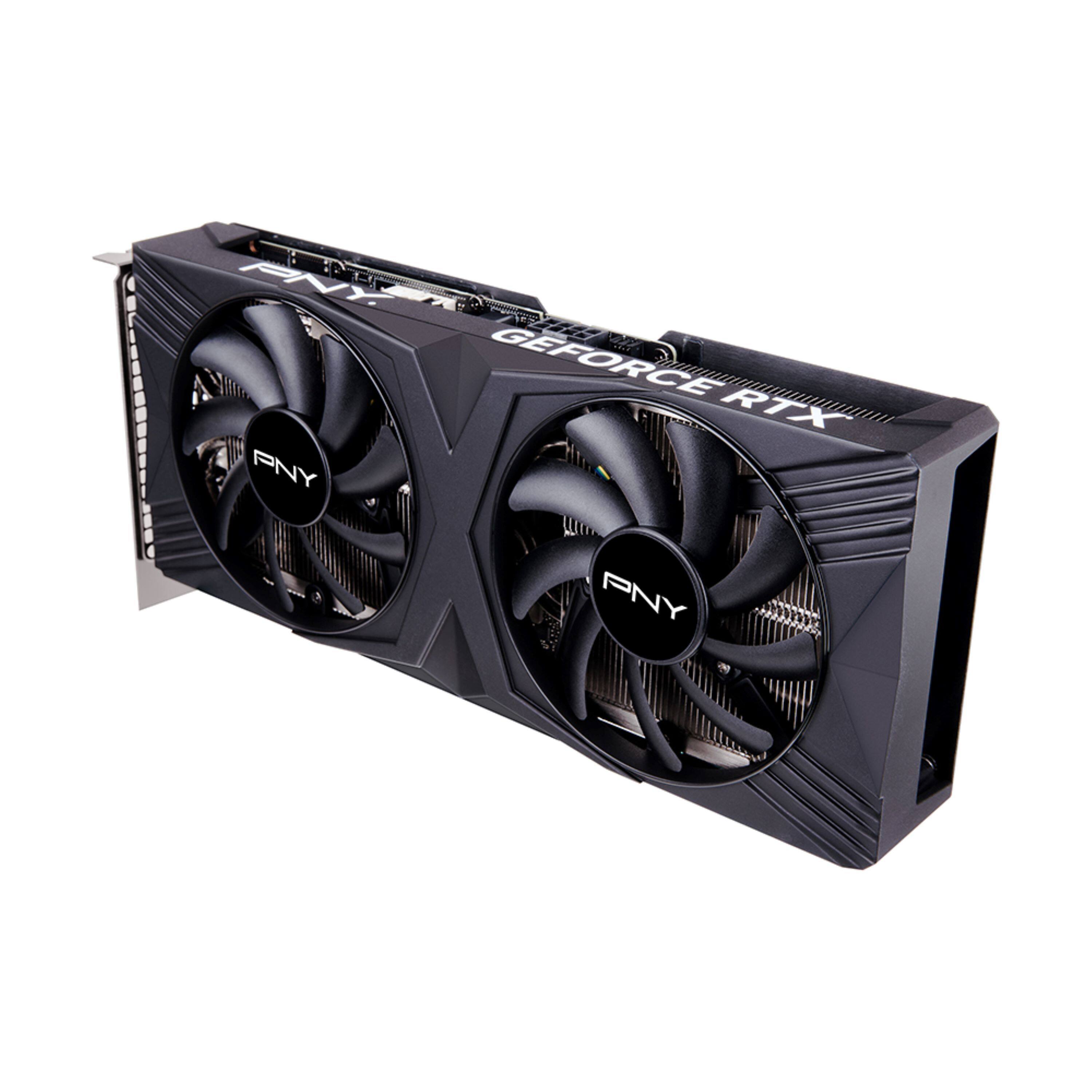 Alt View 12. PNY - NVIDIA GeForce RTX 4060 Ti 8GB GDDR6 PCI Express 4.0 Graphics Card with Dual Fan - Black.