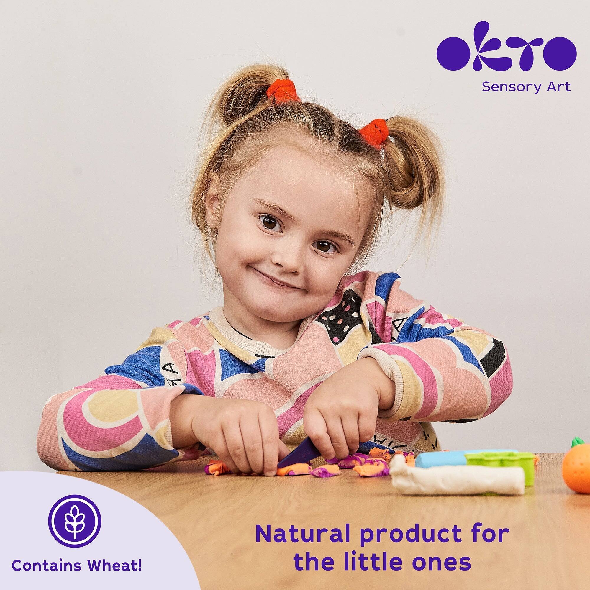 Okro Sensory Art
Contains Wheat!
Natural product for the little ones